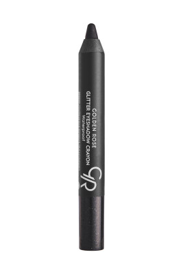  Glitter Eyeshadow Crayon Waterproof - 51 Shiny Black - Işıltılı Kalem Far - 2