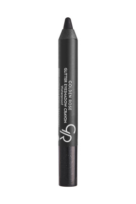  Glitter Eyeshadow Crayon Waterproof - 51 Shiny Black - Işıltılı Kalem Far 