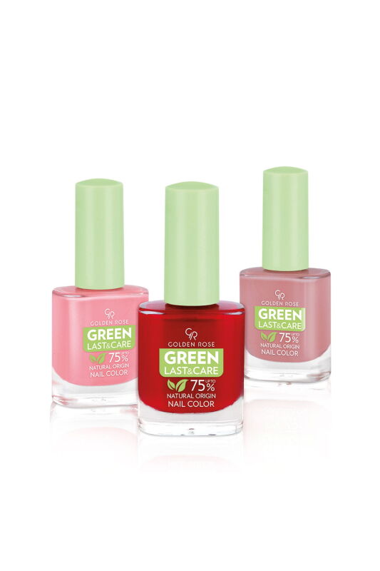 Golden Rose Green Last&Care Nail Color 103 - 3