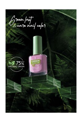 Green Last & Care Nail Color - 135 - Vegan Oje - 5