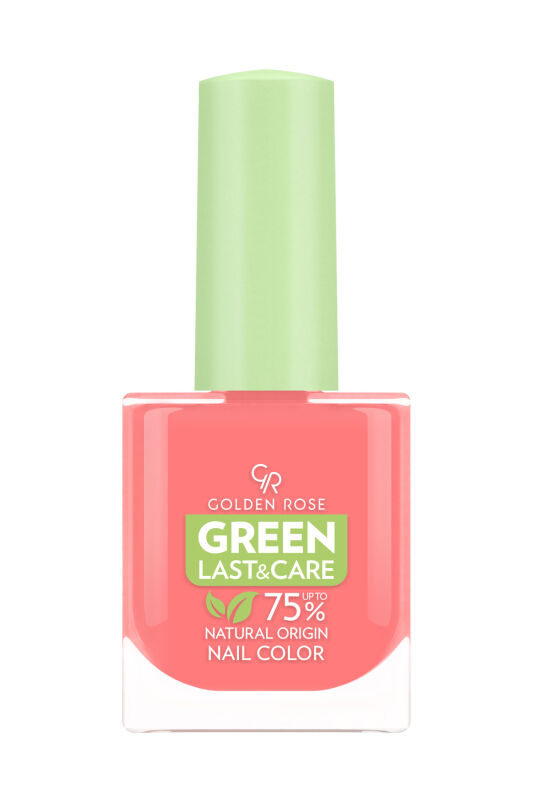 Golden Rose Green Last&Care Nail Color 141 Vegan Oje - 1