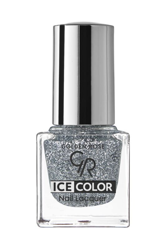 Ice Color Nail Lacquer Glitter - 194 - Işıltılı Mini Oje - 1