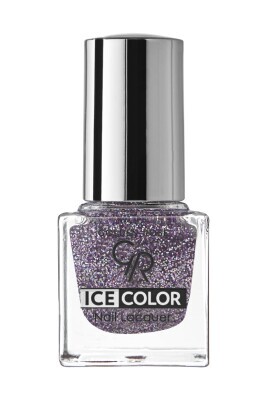 Ice Color Nail Lacquer Glitter - 195 - Işıltılı Mini Oje - 3
