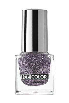 Ice Color Nail Lacquer Glitter - 195 - Işıltılı Mini Oje - 3
