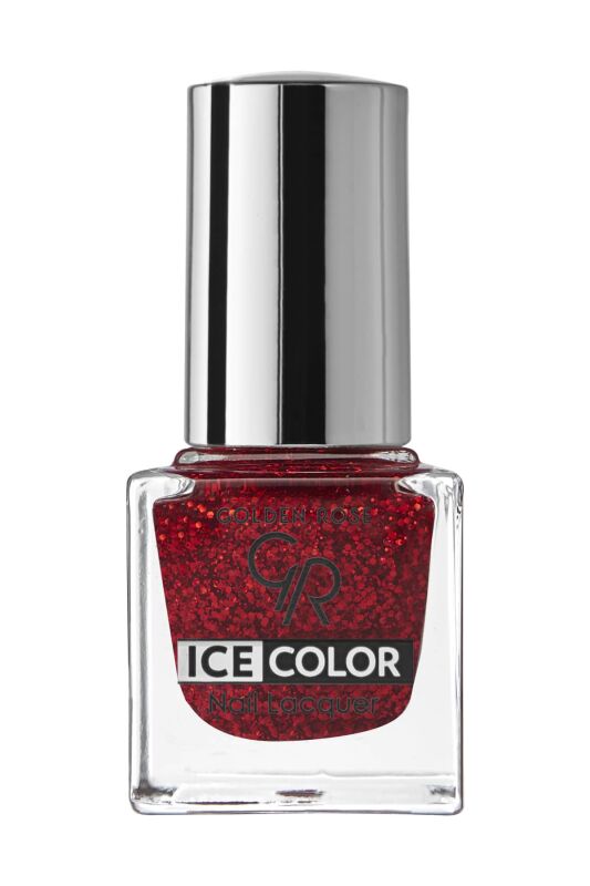 Ice Color Nail Lacquer Glitter - 227 - Işıltılı Mini Oje - 1
