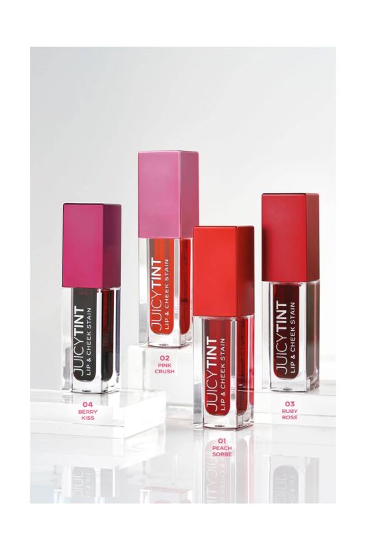 Juicy Tint Lip and Cheek Stain - 03 Ruby Rose - Dudak&Yanak Renklendirici - 3