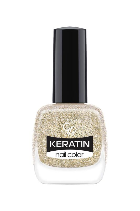  Keratin Nail Color Glitter - 403 - Işıltılı Oje - 1