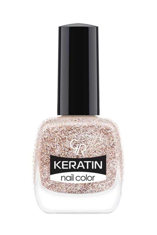 Keratin Nail Color Glitter - 404 - Işıltılı Oje - 1