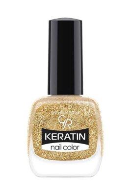 Keratin Nail Color Glitter - 406 - Işıltılı Oje 