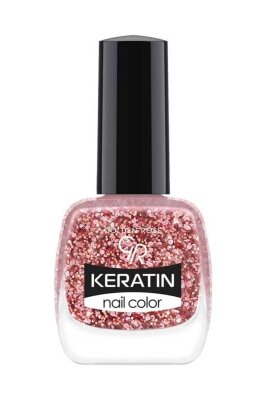 Keratin Nail Color Glitter - 408 - Işıltılı Oje 