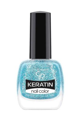 Keratin Nail Color Glitter - 411 - Işıltılı Oje 