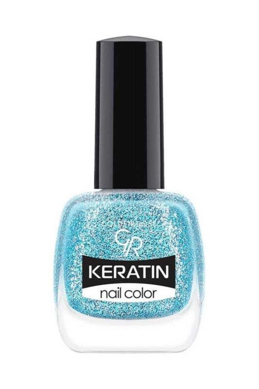 Keratin Nail Color Glitter - 411 - Işıltılı Oje - 1
