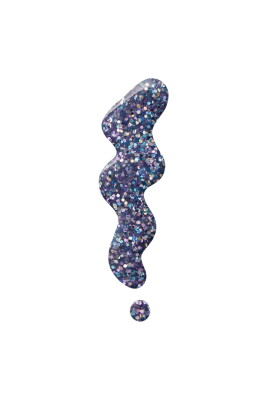 Keratin Nail Color Glitter - 412 - Işıltılı Oje - Golden Rose (1)