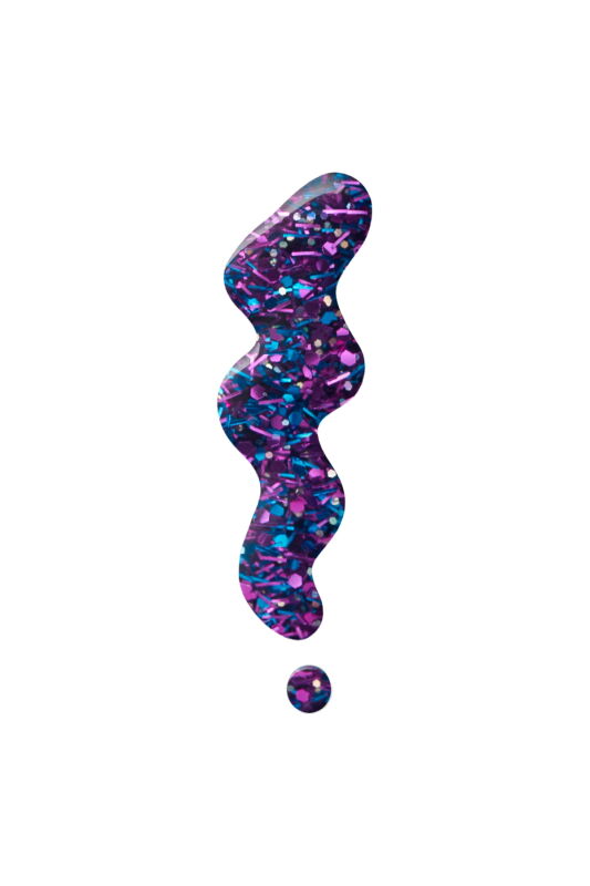 Keratin Nail Color Glitter - 414 Glitter - Işıltılı Oje - 2