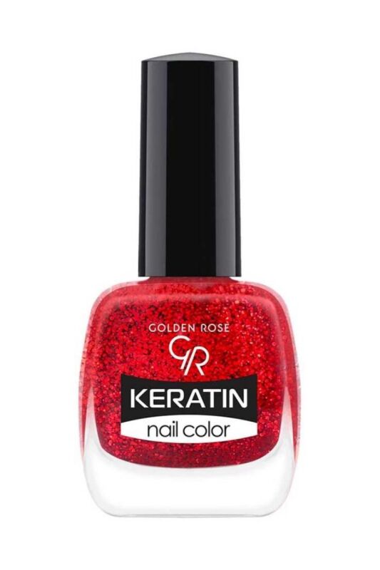 Keratin Nail Color Glitter - 415 - Işıltılı Oje - 1