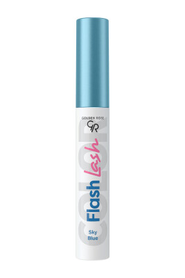 Flash Lash Colered Mascara - 03 Sky Blue - Mavi Renkli Maskara - Golden Rose