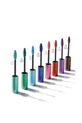 Flash Lash Colered Mascara - 03 Sky Blue - Renkli Maskara - 4