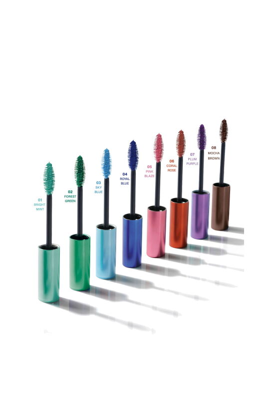 Flash Lash Colered Mascara - 03 Sky Blue - Renkli Maskara - 4