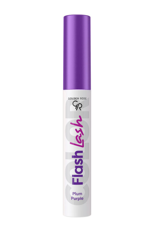 Flash Lash Colored Mascara - 07 Plum Purple - Renkli Maskara - 1