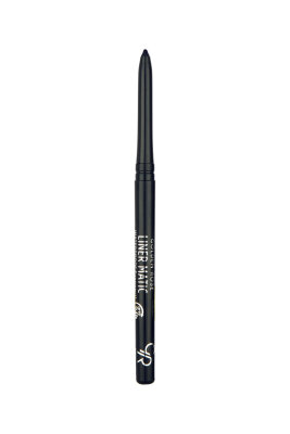  Liner Matic Waterproof Eyepencil-201 Black-Asansörlü Göz Kalemi - Golden Rose