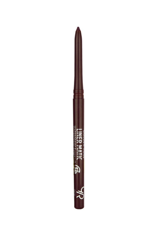 Golden Rose Liner Matic Waterproof Eyepencil-204 Aubergine-Asansörlü Göz Kalemi - 1