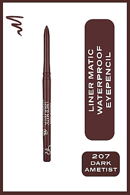  Liner Matic Waterproof Eyepencil-207 Dark Amethyst-Asansörlü Göz Kalemi - Golden Rose