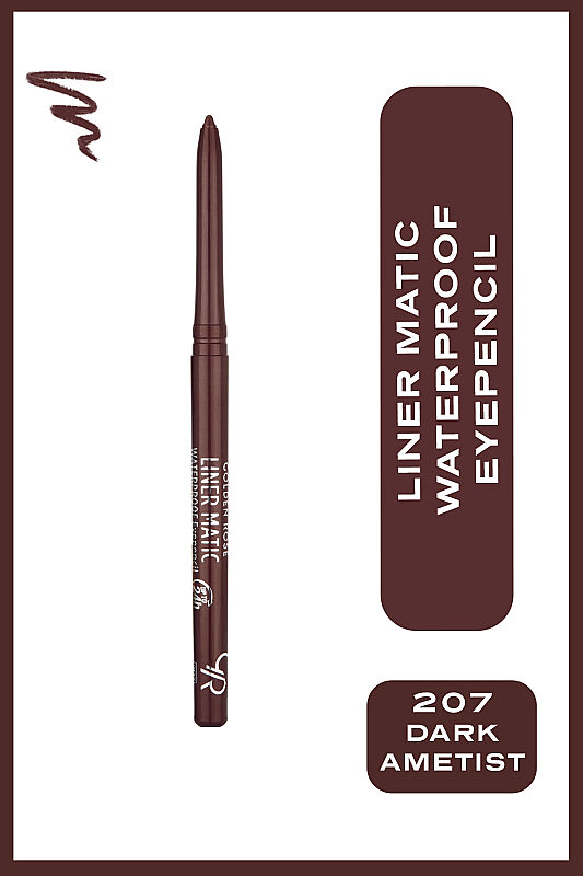 Liner Matic Waterproof Eyepencil - 207 Dark Amethyst - Suya Dayanıklı Mor Göz Kalemi - 1