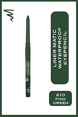 Liner Matic Waterproof Eyepencil-210 Pine Green-Asansörlü Göz Kalemi - Golden Rose