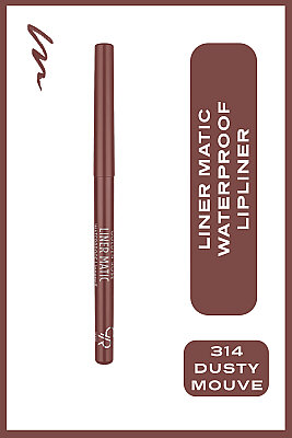 Liner Matic Waterproof Lippencil - No:314 Dusty Mauve - Suya Dayanıklı Dudak Kalemi - Golden Rose