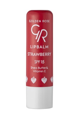  Lip Balm - 04 Strawberry SPF 15 - Dudak Nemlendiricisi Çilek 