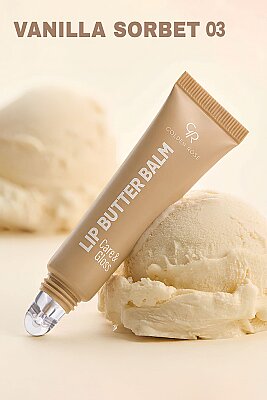  Lip Butter Balm Care&Gloss - 03 Vanilla Sorbet - Renkli Dudak Parlatıcısı - 3