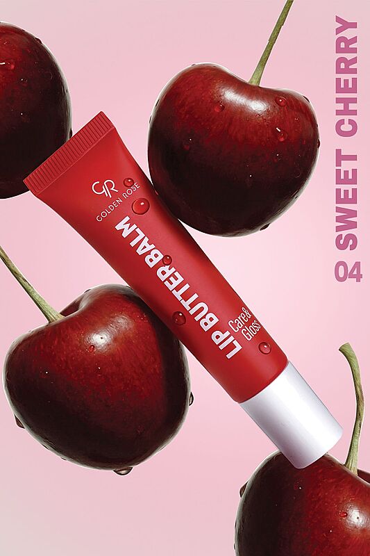  Lip Butter Balm Care&Gloss - 04 Sweet Cherry - Renkli Dudak Parlatıcısı - 3