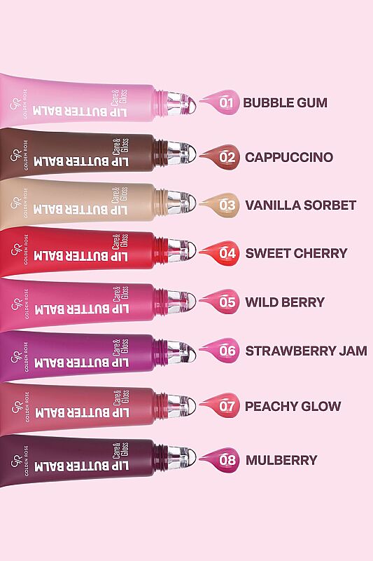  Lip Butter Balm Care&Gloss - 04 Sweet Cherry - Renkli Dudak Parlatıcısı - 6