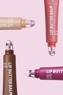  Lip Butter Balm Care&Gloss - 06 Strawberry Jam - Renkli Dudak Parlatıcısı - 4