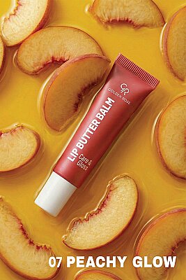  Lip Butter Balm Care&Gloss - 07 Peachy Glow - Renkli Dudak Parlatıcısı - 3