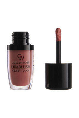  Lip and Blush Velvet Touch - 01 Peach - Likit Ruj ve Allık 