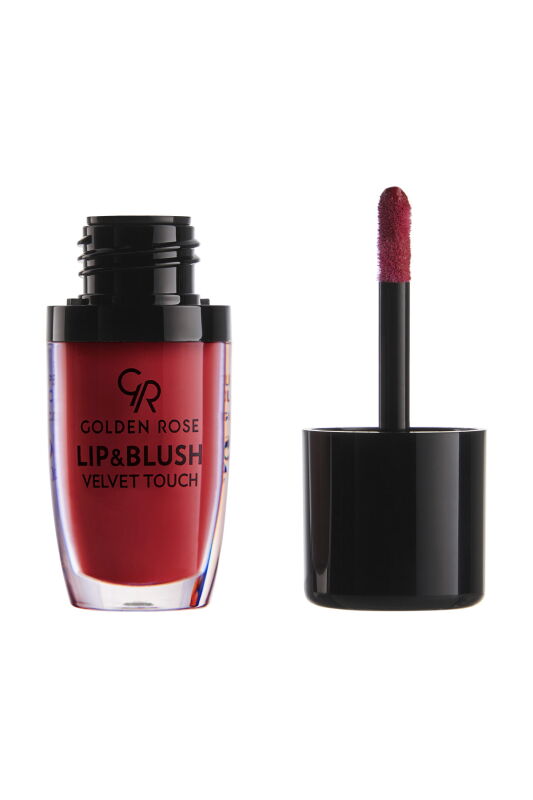  Lip and Blush Velvet Touch - 06 Real Red - Likit Ruj ve Allık - 2