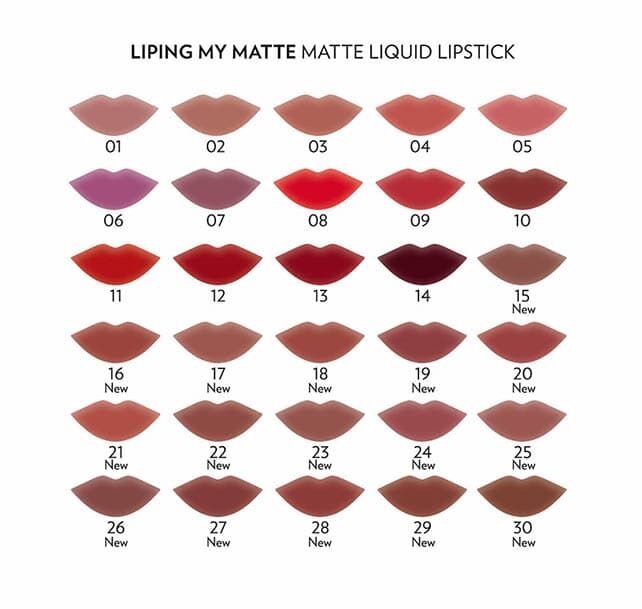 Liping My Matte - 19 - Likit Ruj - 2
