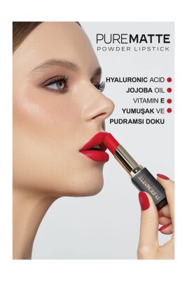 Pure Matte Powder Lipstick - 129 - Pudralı Mat Ruj - 5