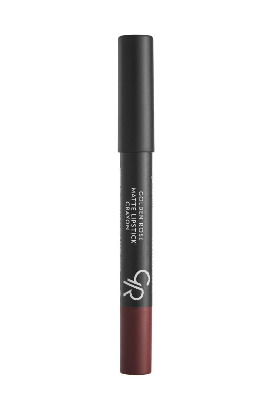  Matte Lipstick Crayon - 01 Chocolate Brown - Mat Kalem Ruj - 1