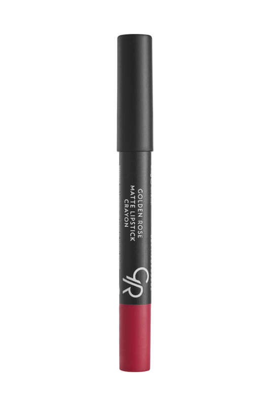  Matte Lipstick Crayon - 16 Fuchsia - Mat Kalem Ruj - 1
