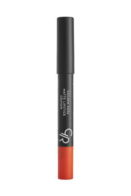  Matte Lipstick Crayon - 24 Orange - Mat Kalem Ruj - 1