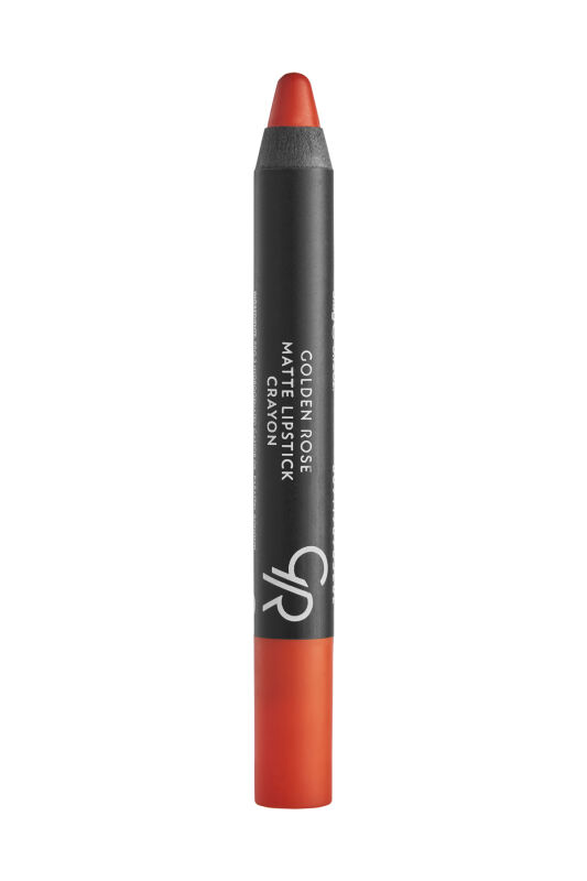 Matte Lipstick Crayon - 24 Orange - Mat Kalem Ruj - 2