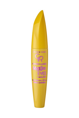 Maxim Eyes Mascara - Black - Belirginleştrici ve Hacim Veren Maskara - Golden Rose (1)