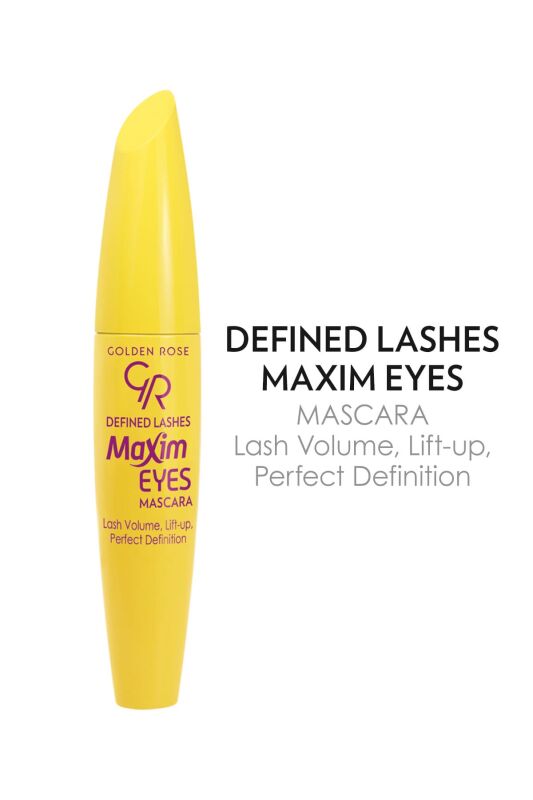 Maxim Eyes Mascara - Black - Belirginleştrici ve Hacim Veren Maskara - 5