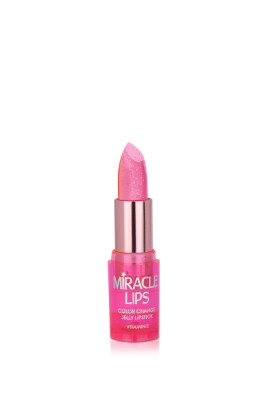 Miracle Lips Color Change Jelly Lipstick 101 Berry Pink -Renk Değiştiren Jel Ruj - 3