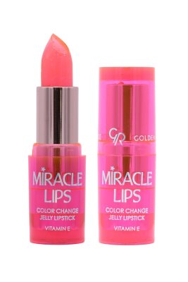 Miracle Lips Color Change Jelly Lipstick 101 Berry Pink -Renk Değiştiren Jel Ruj - 1