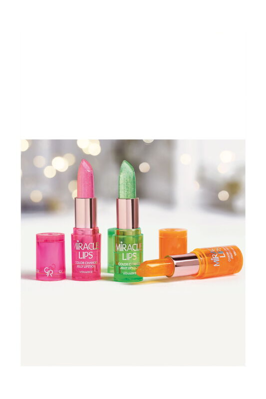Miracle Lips Color Change Jelly Lipstick - 103 Natural Pink - Renk Değiştiren Jel Ruj - 6