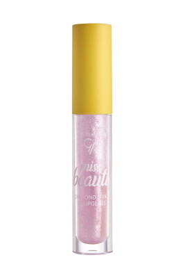  Miss Beauty Diamond Shine 3D Lipgloss - 01 Pink Trip - Işıltılı Dudak Parlatıcısı - 1