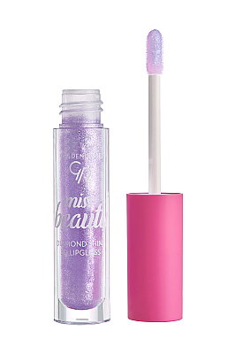  Miss Beauty Diamond Shine 3D Lipgloss - 02 Mystic - Işıltılı Dudak Parlatıcısı - Golden Rose (1)